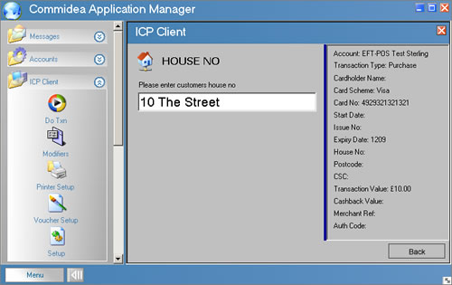 icp client - address verification - house number