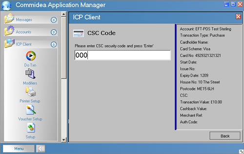icp client - card security code