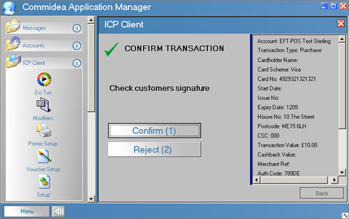 icp client - authorise transaction
